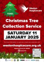 XMAS TREE PICK UP PLEASE HELP YOUR HOSPICE